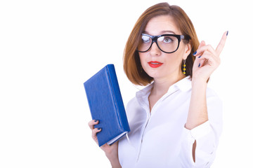 Businesswoman has an idea