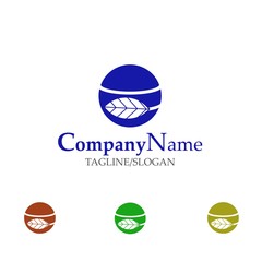 Fototapeta premium Environmental Nature logo icon Vector