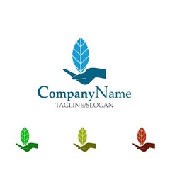 Environmental Nature logo icon Vector