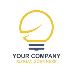 Idea Creative Business Marketing Advertising Icon Vector Logo