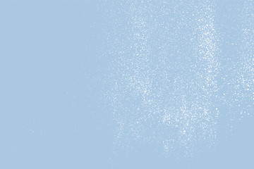 White snow abstract winter background. Falling snow. Snow grainy abstract texture. Design element. Vector illustration,eps 10.