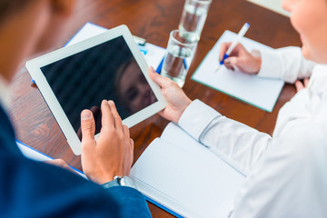 Business people in office