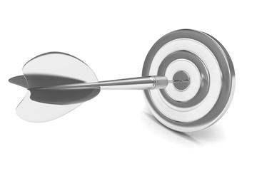 arrow darts in target