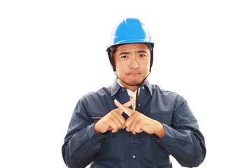 禁止の意思表示をする労働者