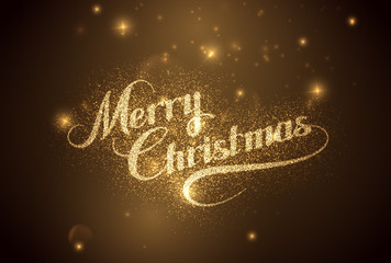 Merry Christmas. Holiday Vector Illustration