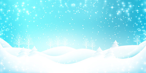雪　クリスマス　冬　背景