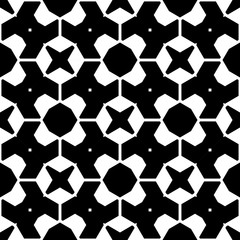 Obraz na płótnie Canvas Design seamless monochrome geometric pattern