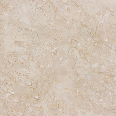 Marble stone wall texture. Beige marble with natural pattern.