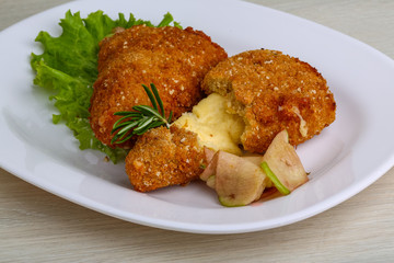 Fried cheese