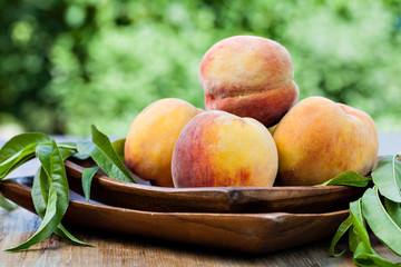 fresh peaches
