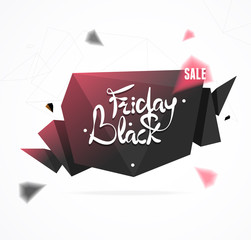 Black Friday Sale. Vector