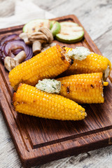 Grilled corn