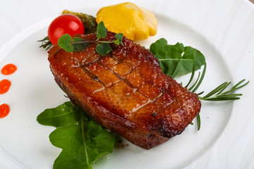 Roasted duck breast