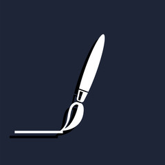 brush line icon