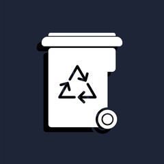 garbage recycle icon