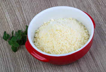 Shredded parmesan