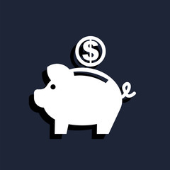 icon piggy bank