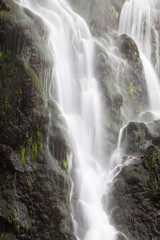 Achada waterfall in Achada, Sao Miguel