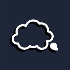 message icon outline