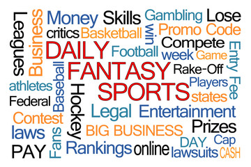 Daily Fantasy Sports Word Cloud