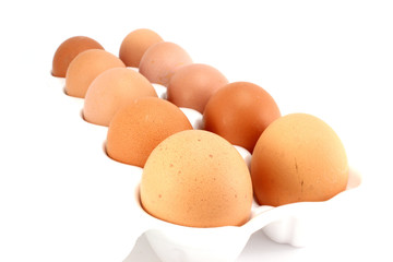 A certain amount of brown eggs