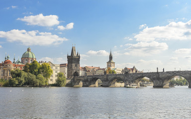 Naklejka premium Charles Bridge in Prague.