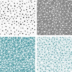 Handgezeichnete abstrakte Hintergrundmuster