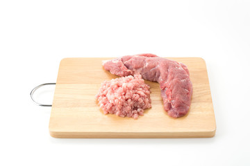 minced pork