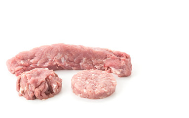  Fillet slice and minced pork