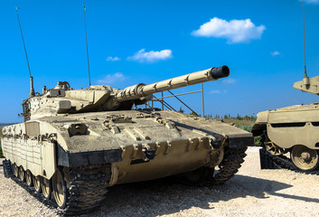 Israel made main battle tank Merkava  Mk II