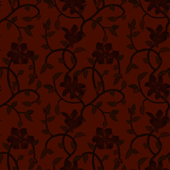 seamless floral pattern background