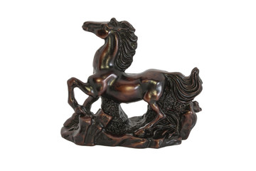 Feng Shui  Horse for Success on white blackground