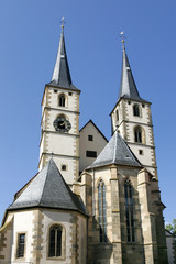 Fototapeta na wymiar Bad Wimpfen - Stadtkirche