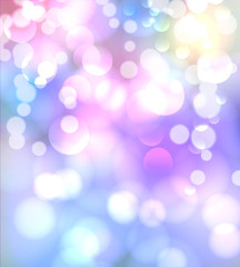 background with soft lilac and light blue colors. Holyday background