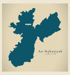 Modern Map - An-Nabatiyah LB