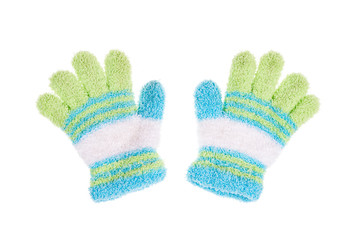 Used knitted glove