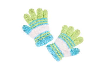 Used knitted glove