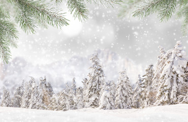 Abstract Christmas background