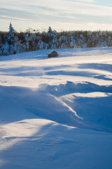 Winterlandschaft im Erzgebirge