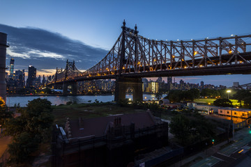 Fototapeta na wymiar Long Island view to Manhattan at night