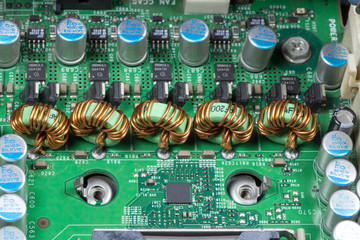 Ferrite inductor coil