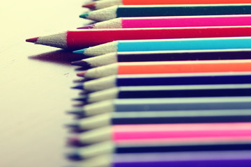 colored pencils