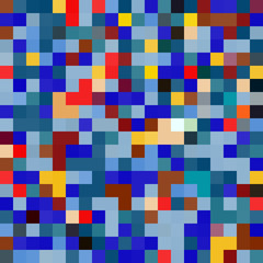 A vector pixel style background