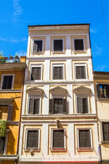 Fototapeta na wymiar houses at rome, italy