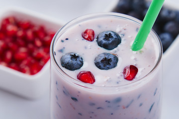 blueberry smoothie