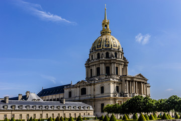 Obraz premium Chapel of Saint-Louis-des-Invalides (1679) in Paris. France.