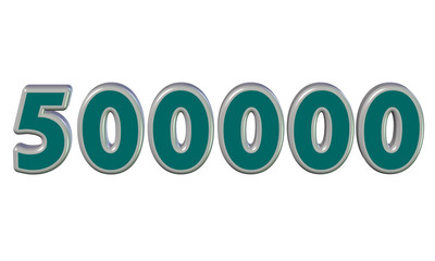 500000, beşyüz bin sayısı