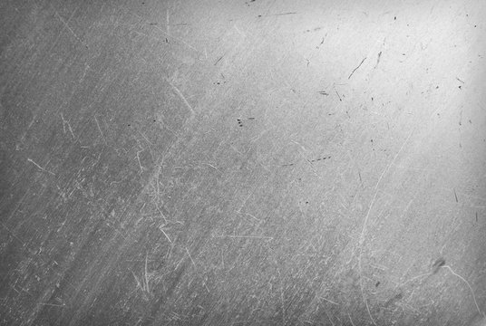 Brushed metal surface