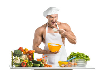 Cook bodybuilder