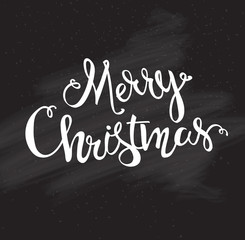 Merry Christmas hand drawn font